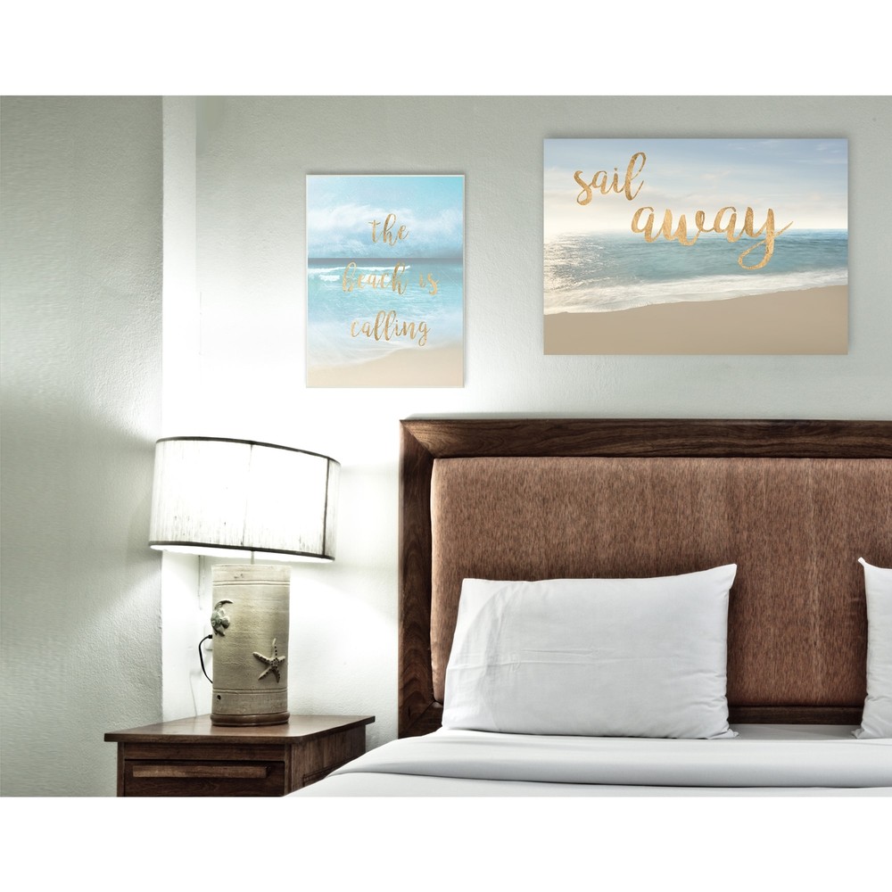 Stupell 'Sail Away' Seascape Wall Plaque Art  10 x 15