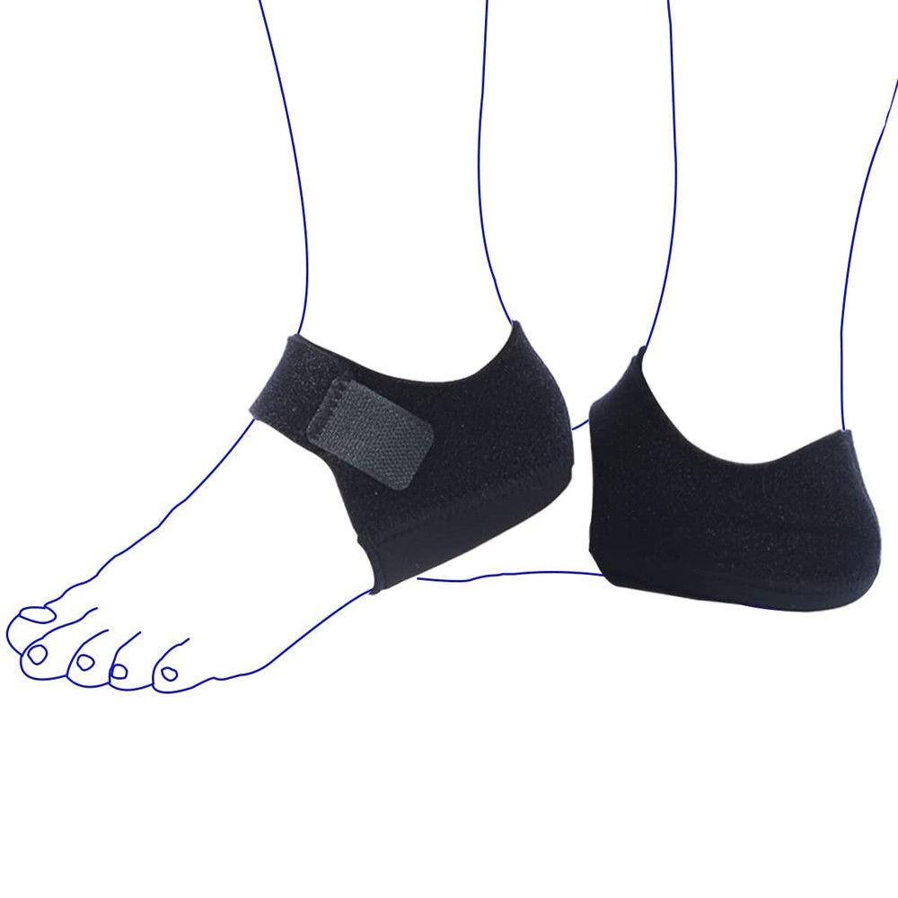 Heel Cups for Heel Pain Plantar Fasciitis 【Updated Version】 Men and Women Adj...