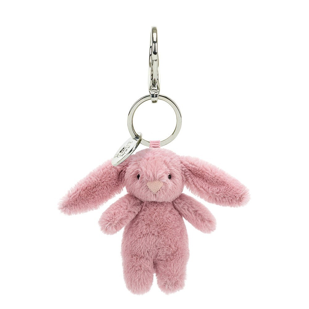 Jellycat Bashful Bunny Tulip Plush Keychain Soft 13cm Gift NWT