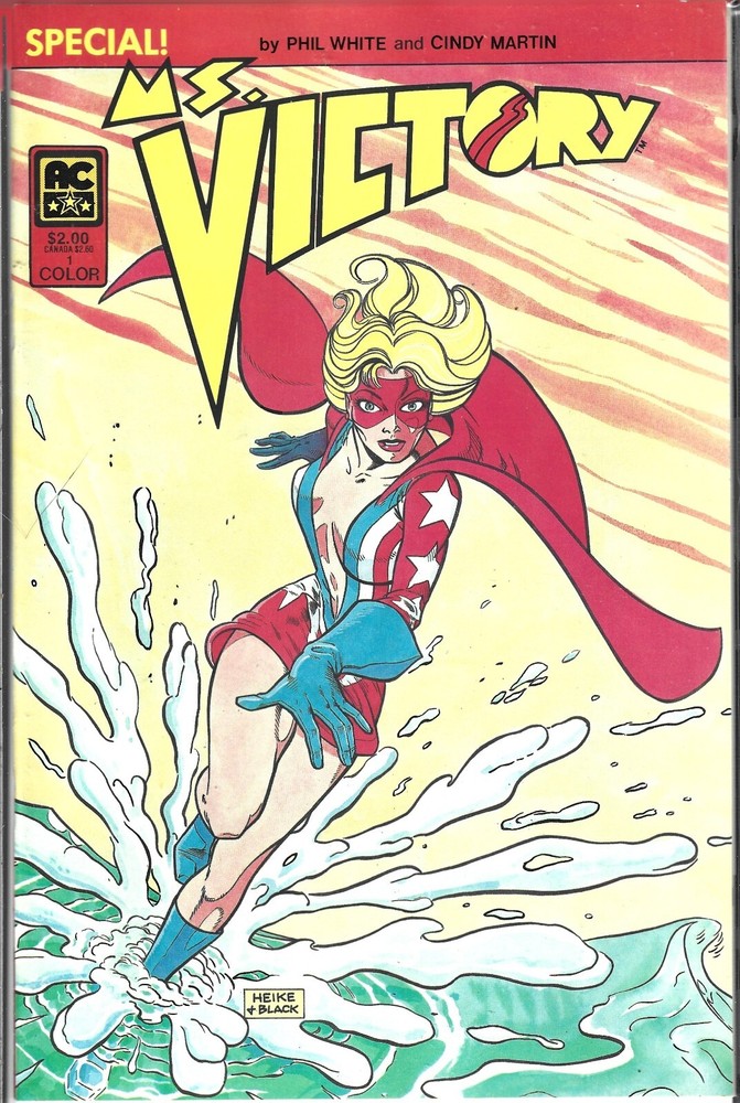 Ms. Victory Special #1 (Nm) High Grade Copper Age Ac Americomics-image