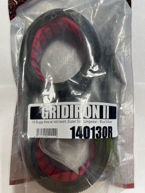 AKA 1:8 GRIDIRON II Super Soft Longwear Buggy Tires #AKA14013QR