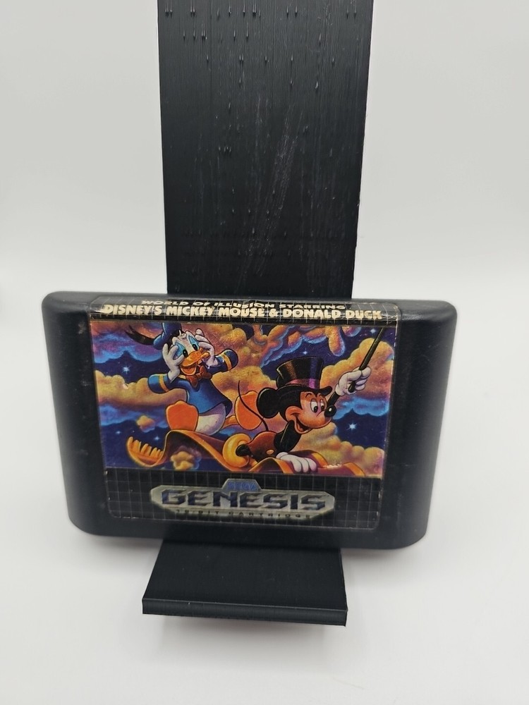 World of Illusion Starring Mickey Mouse & Donald Duck (Sega Genesis, 1992) Testd