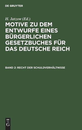 Recht Der Schuldverhältnisse (Hardback)