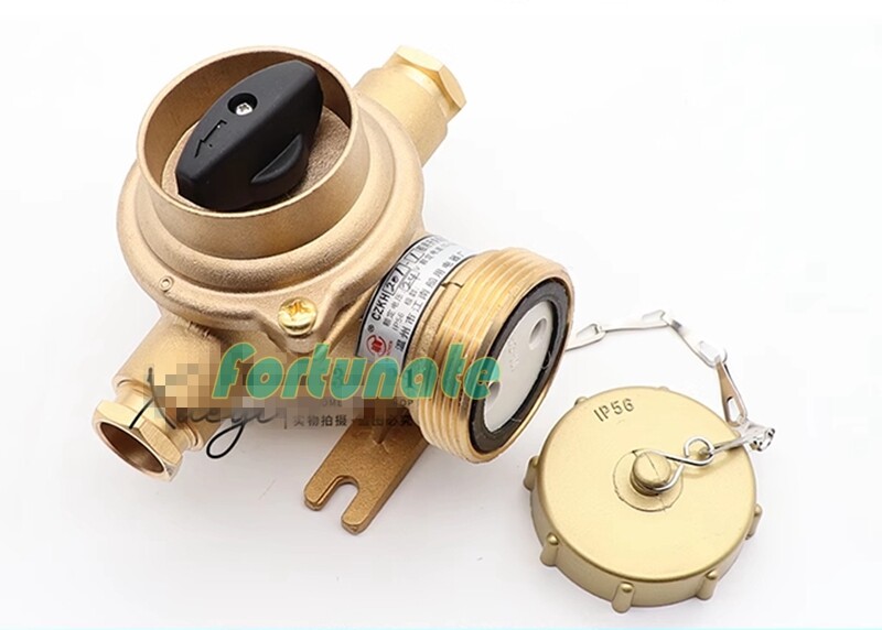 1PC NEW FOR Marine copper watertight switch With socket CZKH201-1/2/3/4/5