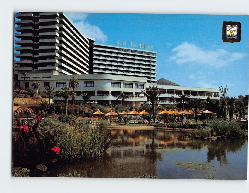 Postcard Don Miguel Hotel Marbella Spain