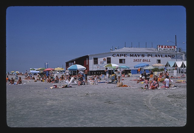 Photo:Cape May, New Jersey, Beach and Playland