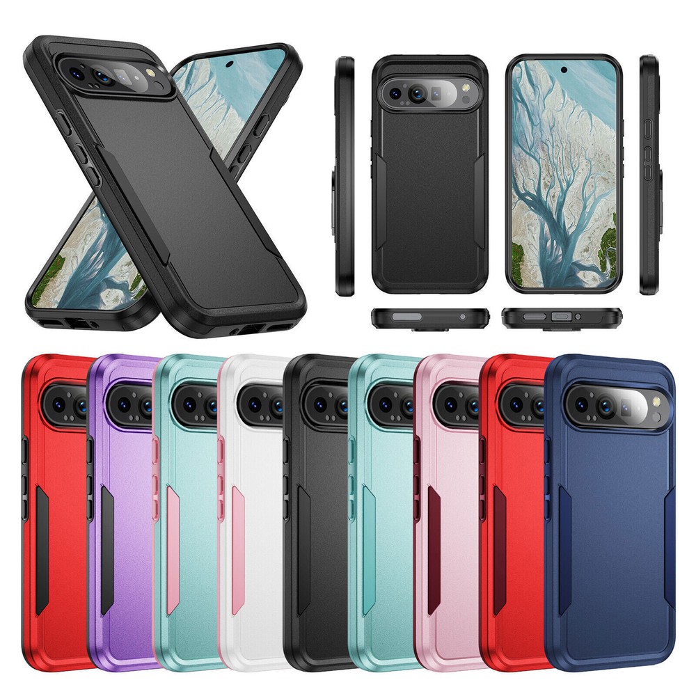 Shockproof Rugged Slim Phone Case Cover For Google Pixel 9 Pro XL 8 Pro 7A 6A