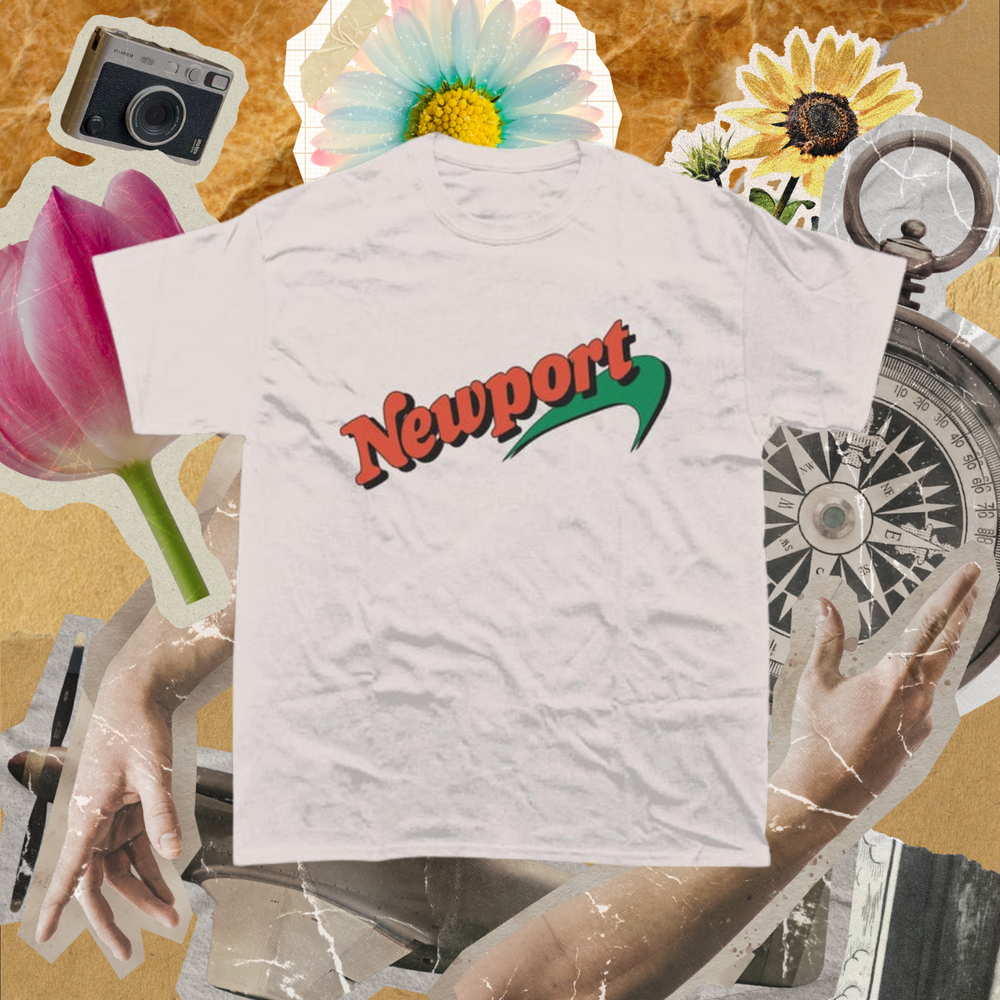 Vintage Newport Cigarettes T-Shirt, 90's Promo Tee, Smoker Shirt, Unisex T shirt