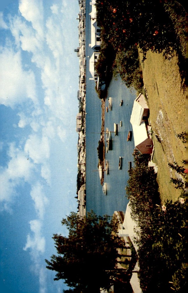 Salt Kettle, Paget, Bermuda - Rainwater Collection Postcard