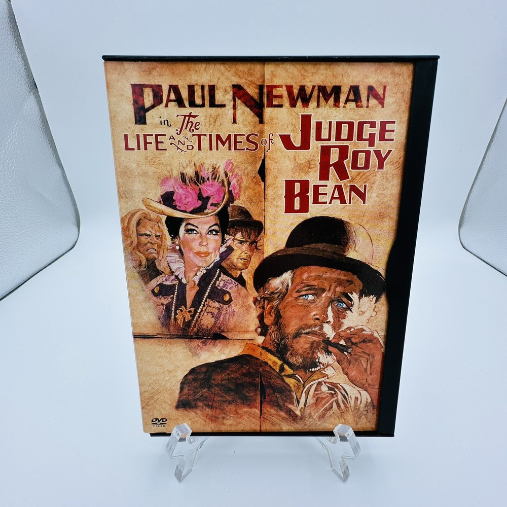 The Life and Times of Judge Roy Bean DVD Snap Case 1972 *Read*