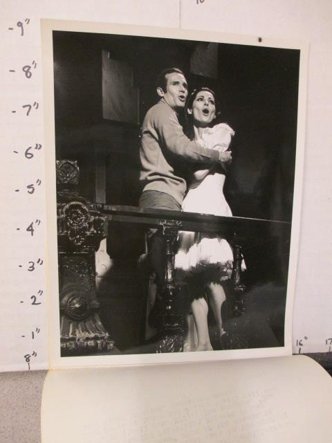 NBC TV show photo 1967 ROMEO AND JULIET Larry Kert Carol Lawrence Bell telephone