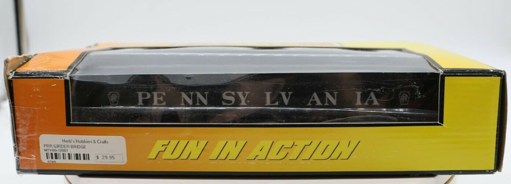 MTH RailKing O Scale 314 Diecast Girder Bridge 30-12001 Pennsylvania 1:48 New