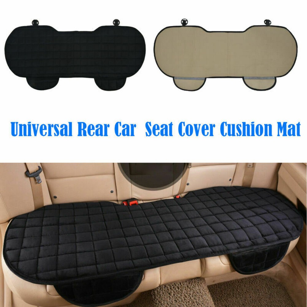 1x Rear Back Row Car Seat Cover Protector Mat Auto Chair Cushion Car Accessories