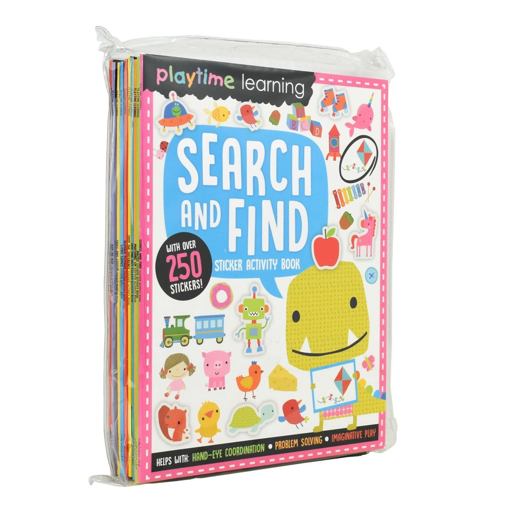 Playtime Learning Sticker 10 Books by Make Believe Ideas – Ages 4+- Paperback