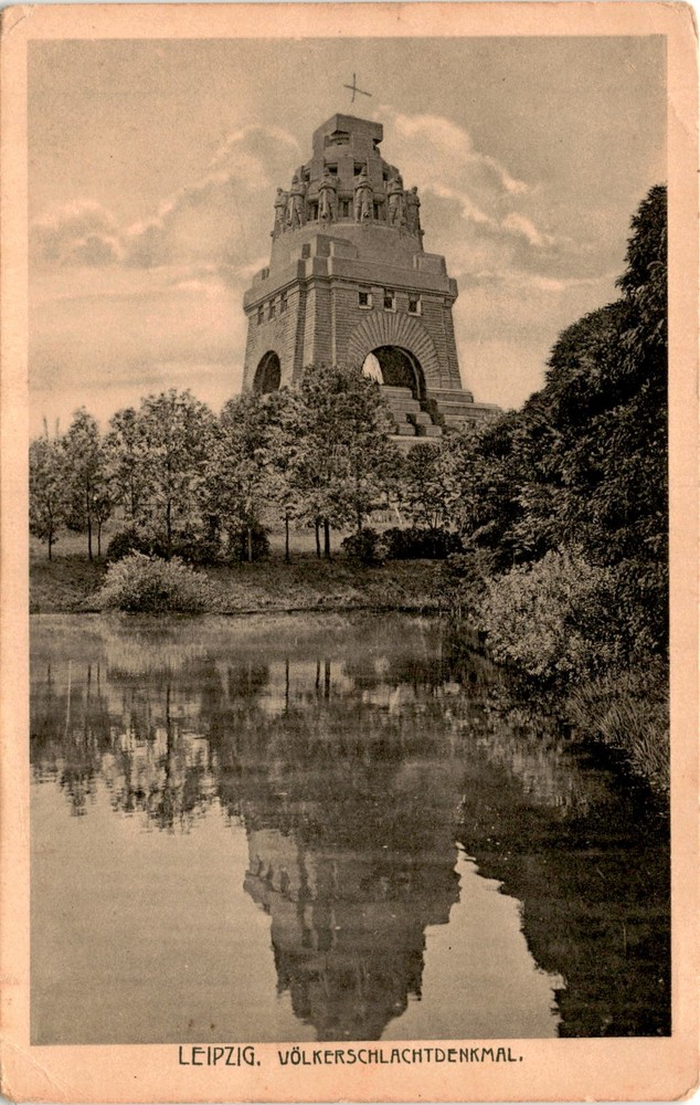 LEIPZIG, VÖLKERSCHLACHTDENKMAL, Louis Glaser Postcard