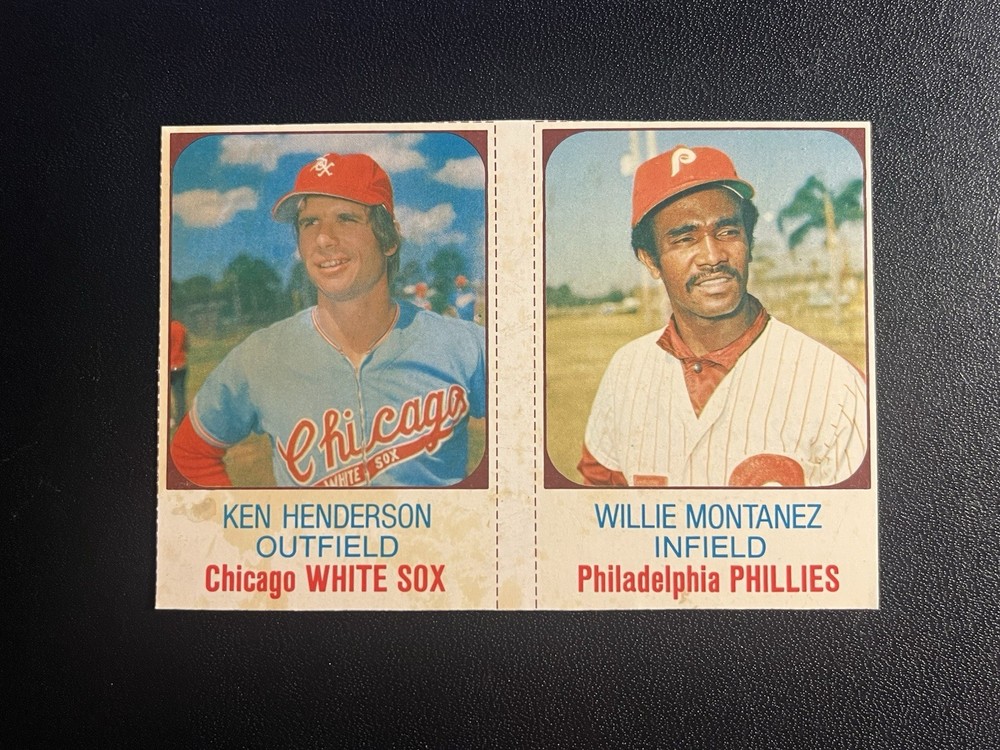 1975 Hostess 2 Card Panel  Henderson, Montanez