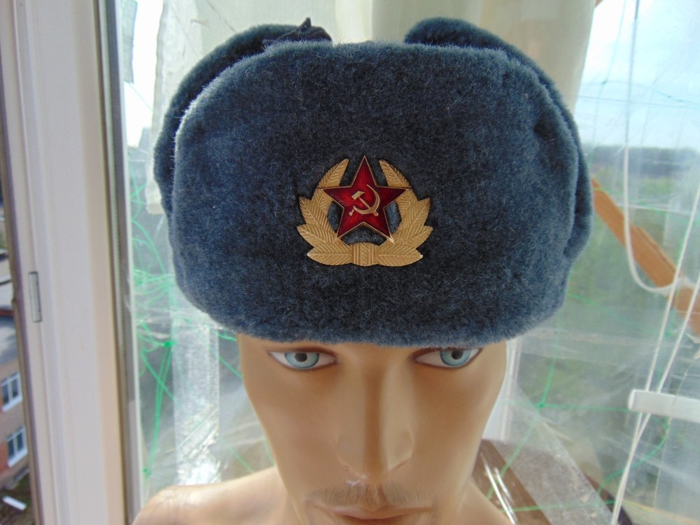 Soviet soldier's ushanka hat. USSR Army. Size 57, new condition.