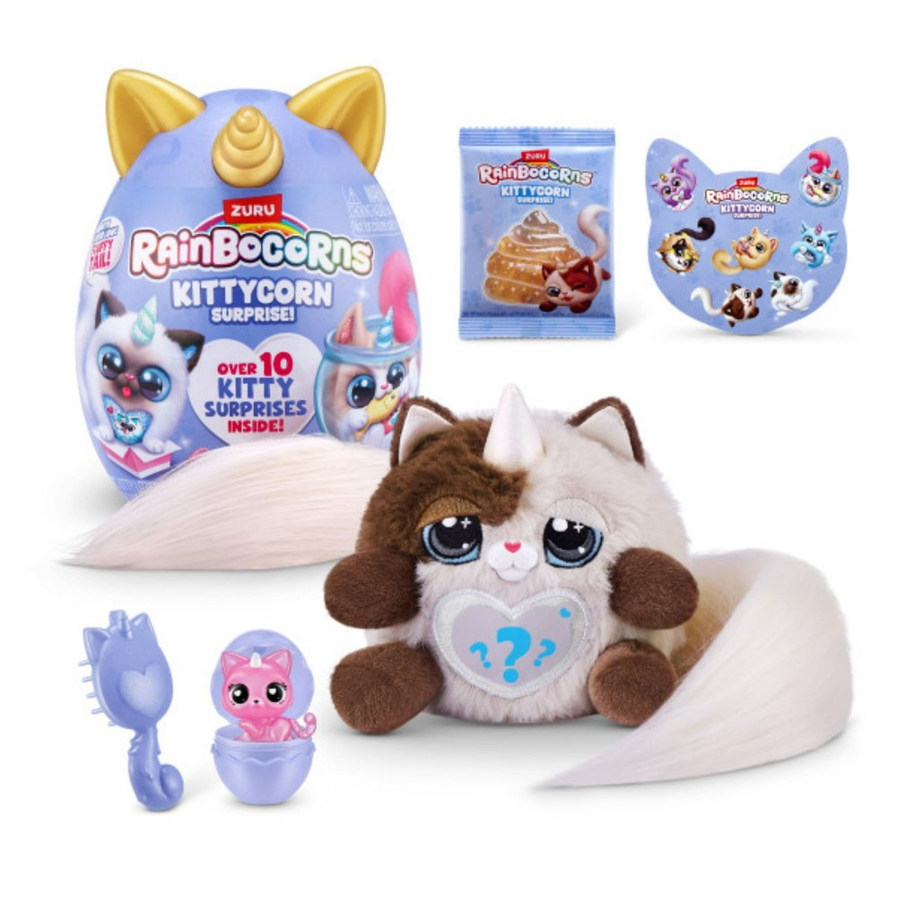 Kittycorn Surprise Series 3 by ZURU, Plush Toy, Collectible Plush Stuffed Animal
