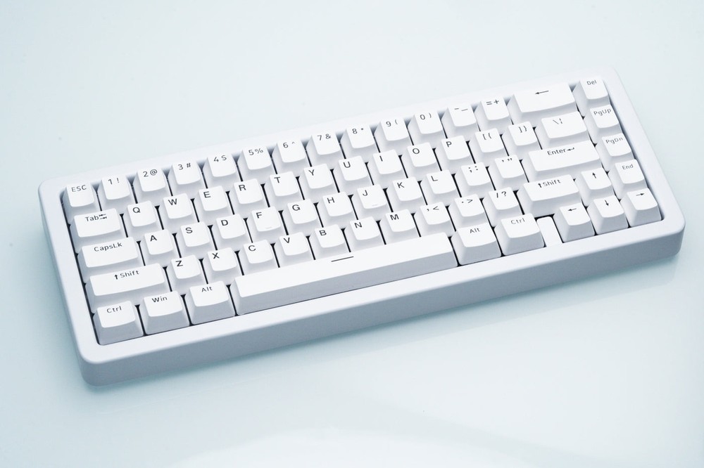 Odin Gaming Aurora 65 White RGB Underglow Mechanical Keyboard Brand New