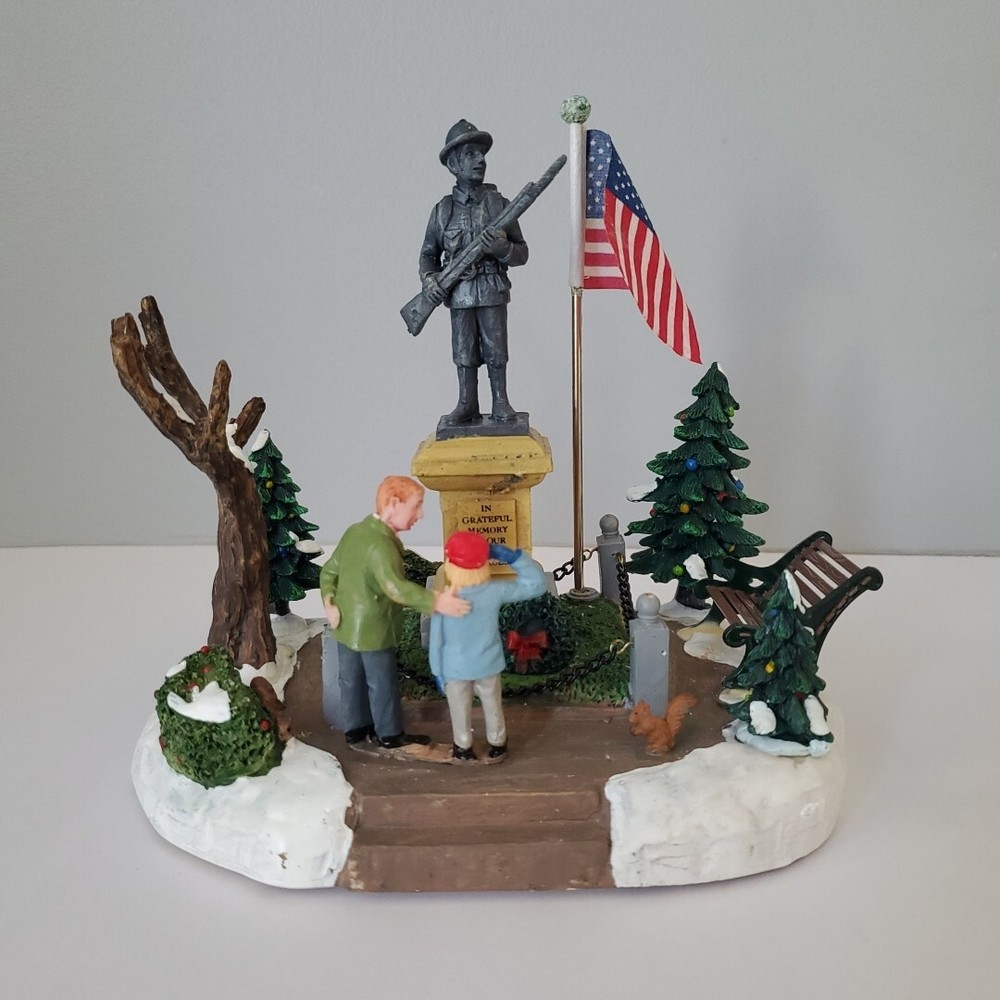 Lemax Shopko Limited Edition Memorial Square Christmas Table Decoration  -image