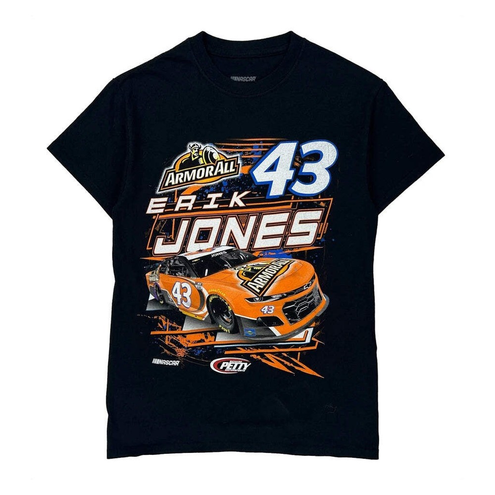 Erik Jones Nascar T-Shirt - Small Black Cotton
