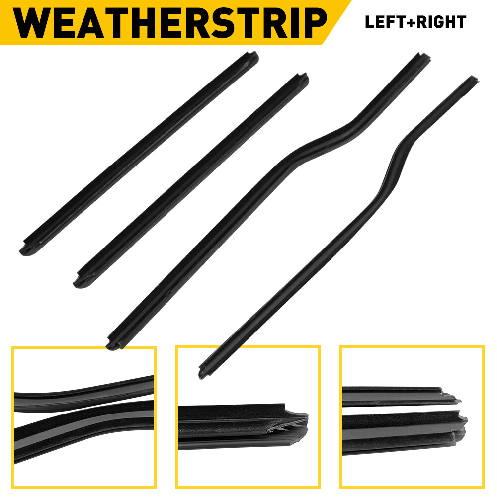 Front Door Lower Weatherstrip Seal For 1999-16 Ford F250 F350 F450 Super Duty M