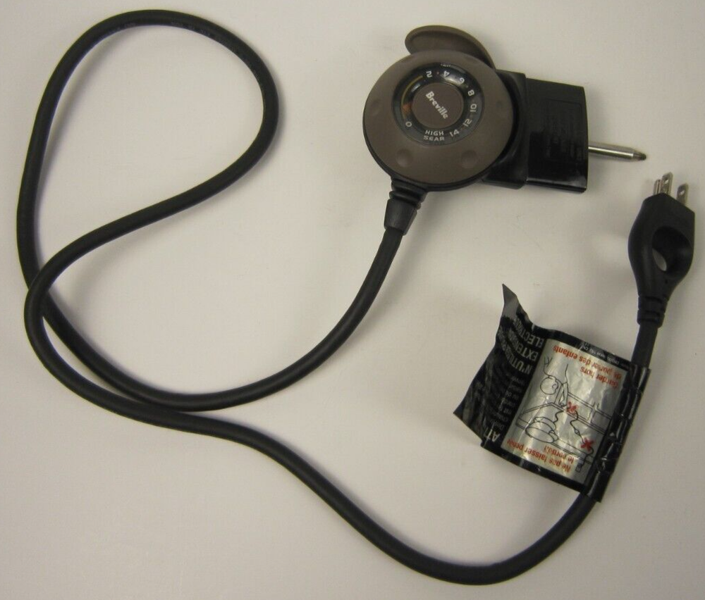 Breville Gourmet Electric Wok with Temperature Control Probe Cord Plug EW30XL TC30