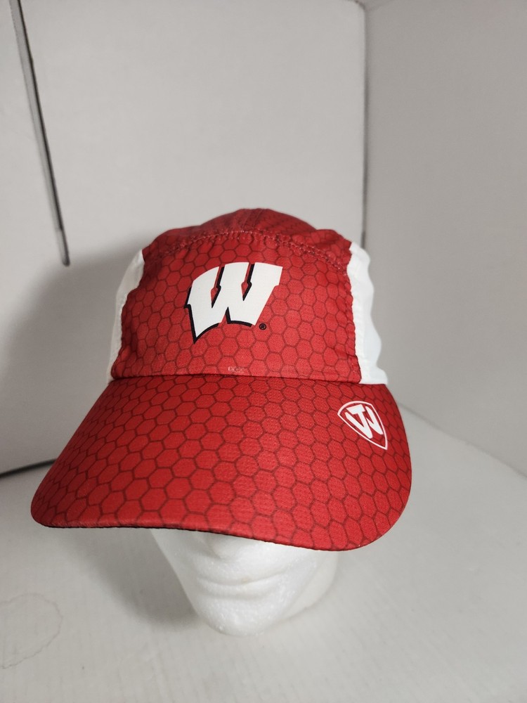 Wisconsin Badgers Cycling Hat Top Of The World Design
