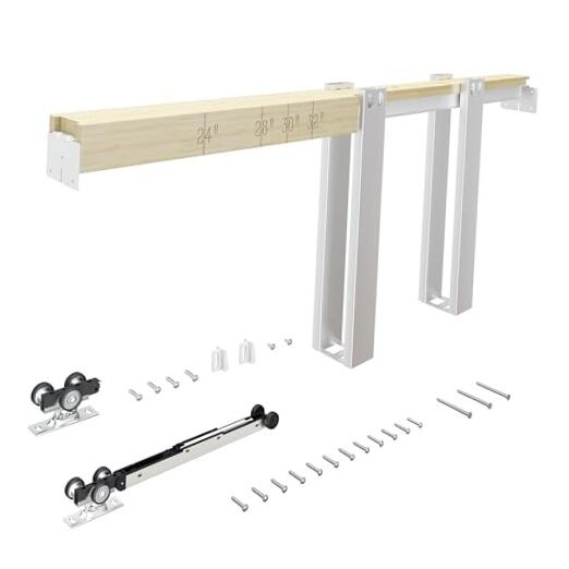24-36x80 Pocket Door Frame Kit with 98LB Soft Close 36x80