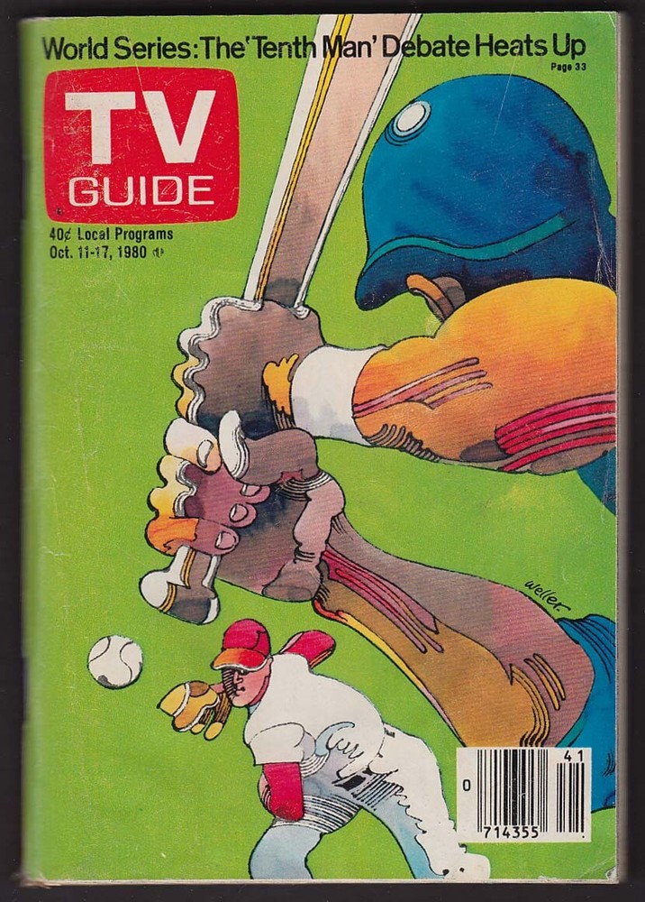 TV GUIDE World Series Susan Harris Days of Our Lives + 10/11 1980