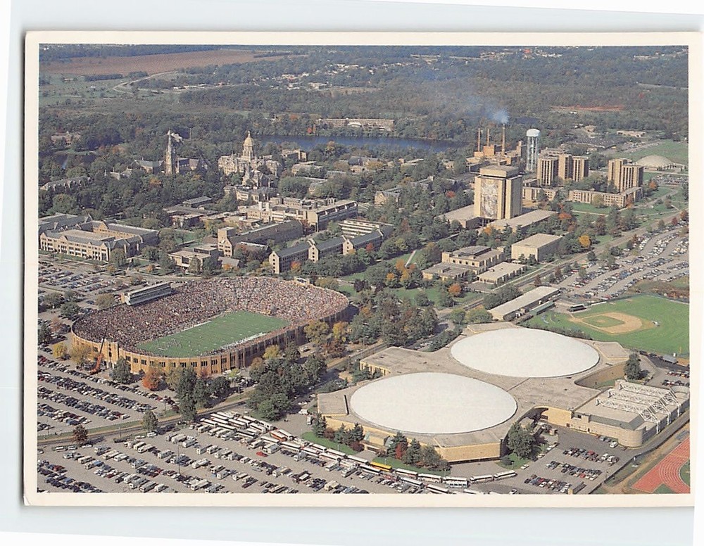 Postcard The University Of Notre Dame Indiana USA