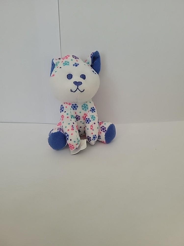 Happy Husky Plush Stuffed Animal by Build-A-Bear 3.5 Inch White Cute Toy