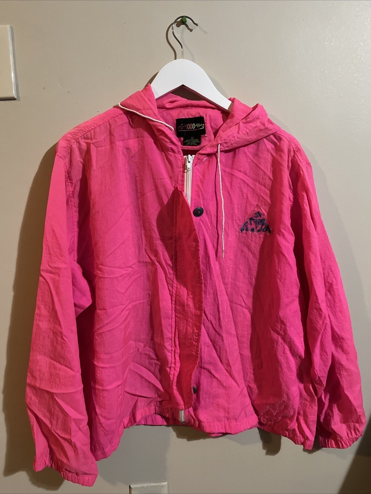 Men’s G-4000 Vintage Wind Breaker Hoodie Sz L