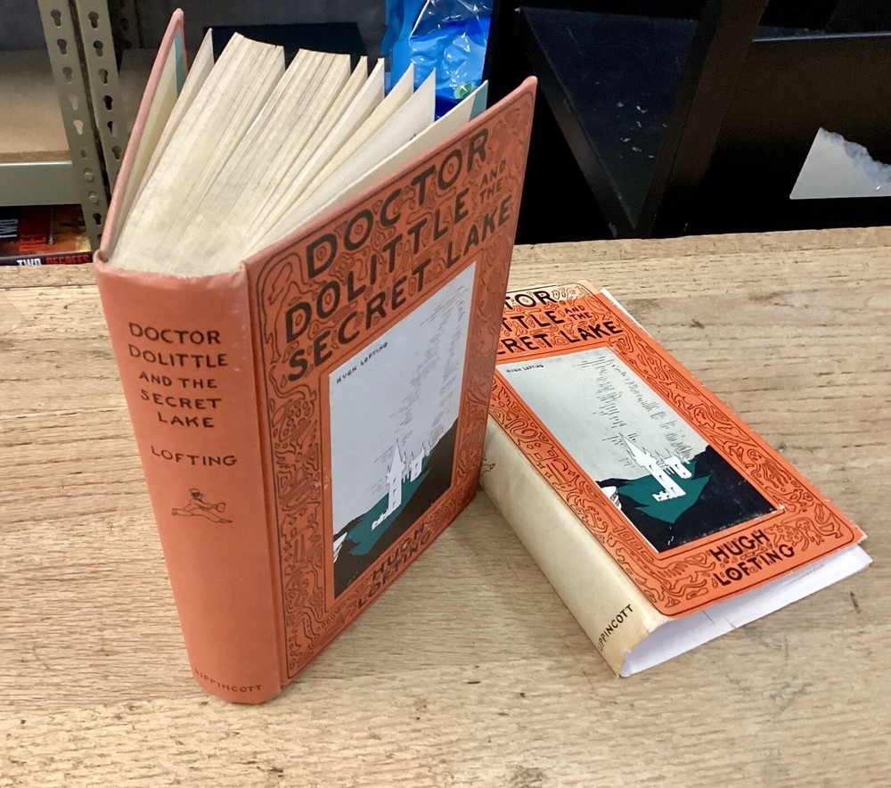 Doctor Dolittle and the Secret Lake Hardback 1948 First Edition 2nd Impression