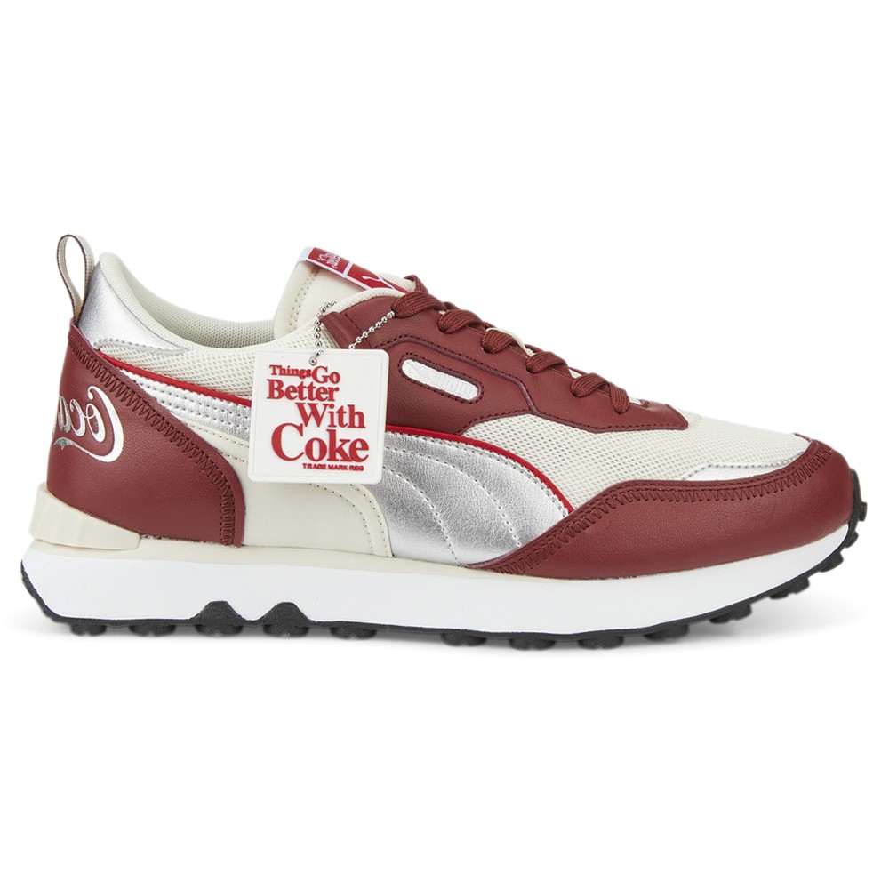 PUMA Coca Cola X Rider Fv Metallic Lace Up  Womens Size 11 M Sneakers Casual Sho