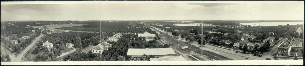 1919 Panoramic: Panorama,looking south,Winter Haven,Polk County,Florida