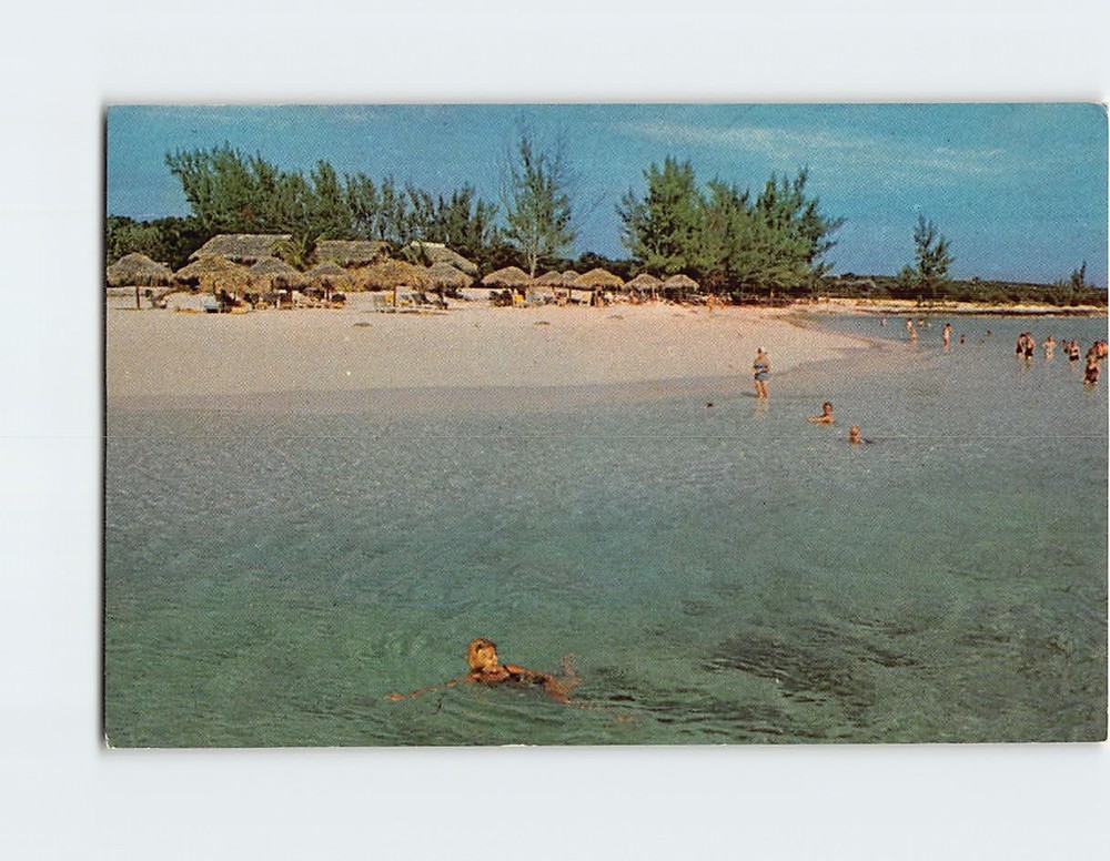 Postcard The Balmoral Beach Hotel On Cable Beach Balmoral Island Bahamas