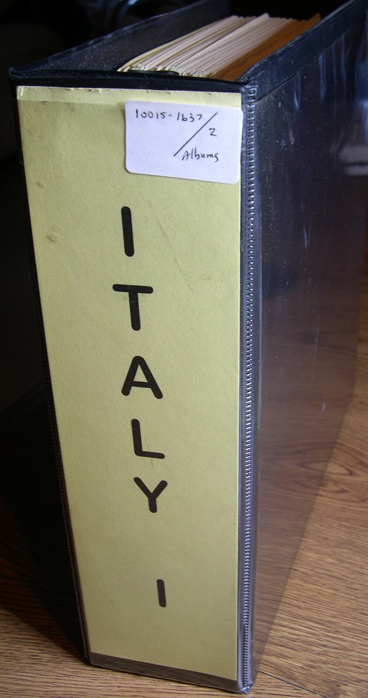 ITALY Stock Album loaded with stamps 1862-1954 Scott 1 thru 652 AX2