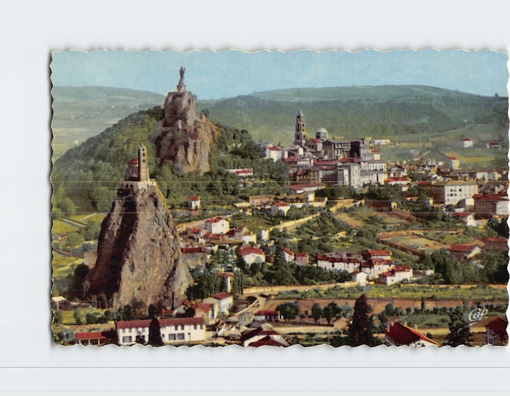 Postcard General View of Le Puy France