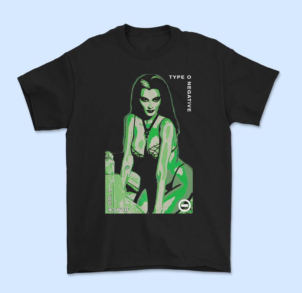 Lily Munster Bloody Kisses Type O Negative Black Men T-shirt Regular Size S-3XL