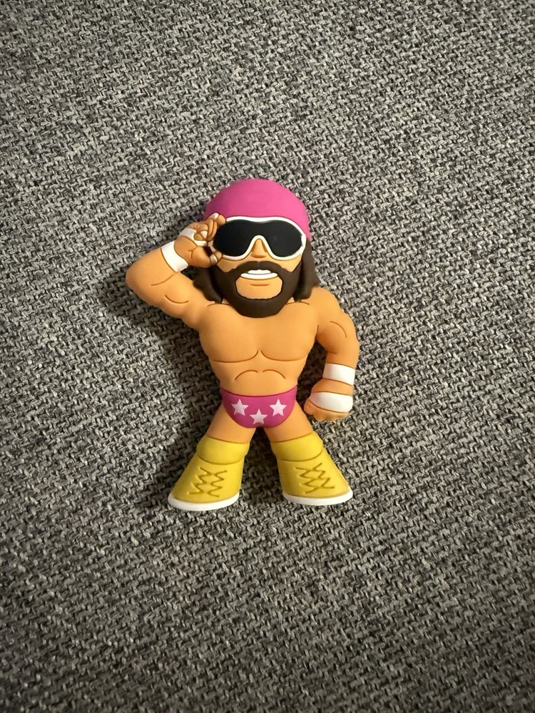 Macho Man Randy Savage (Pink) Limited Edition Micro Brawlers Pro Wrestling Crate