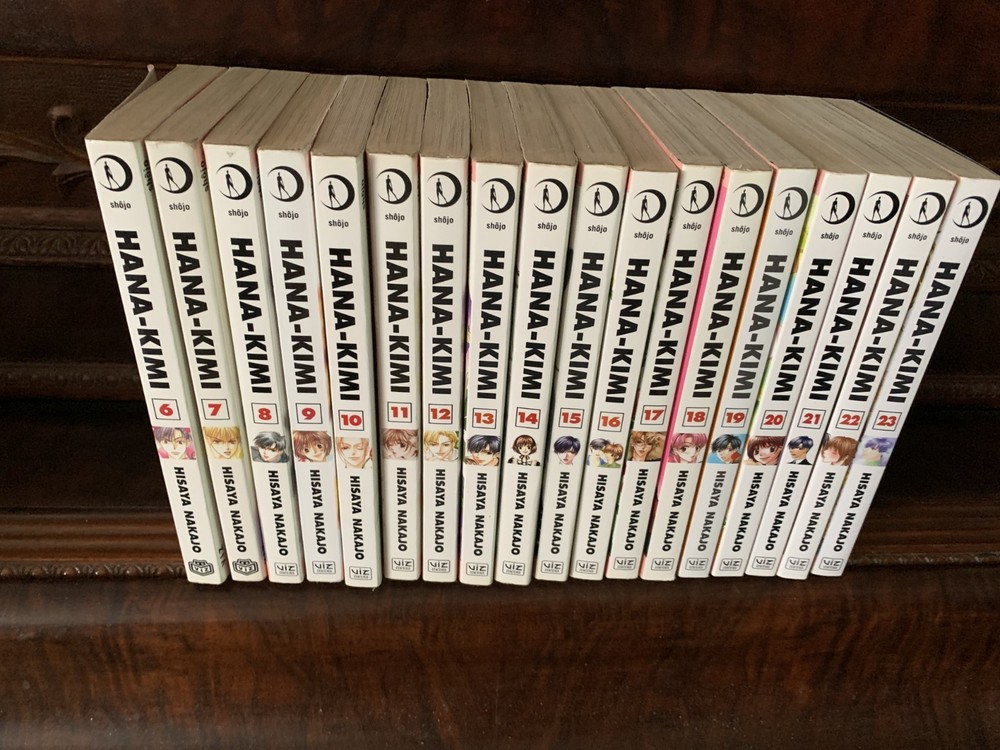 Lot of 18 Hanna-Kimi Manga/Graphic novels, English, vols. 6 thru 23