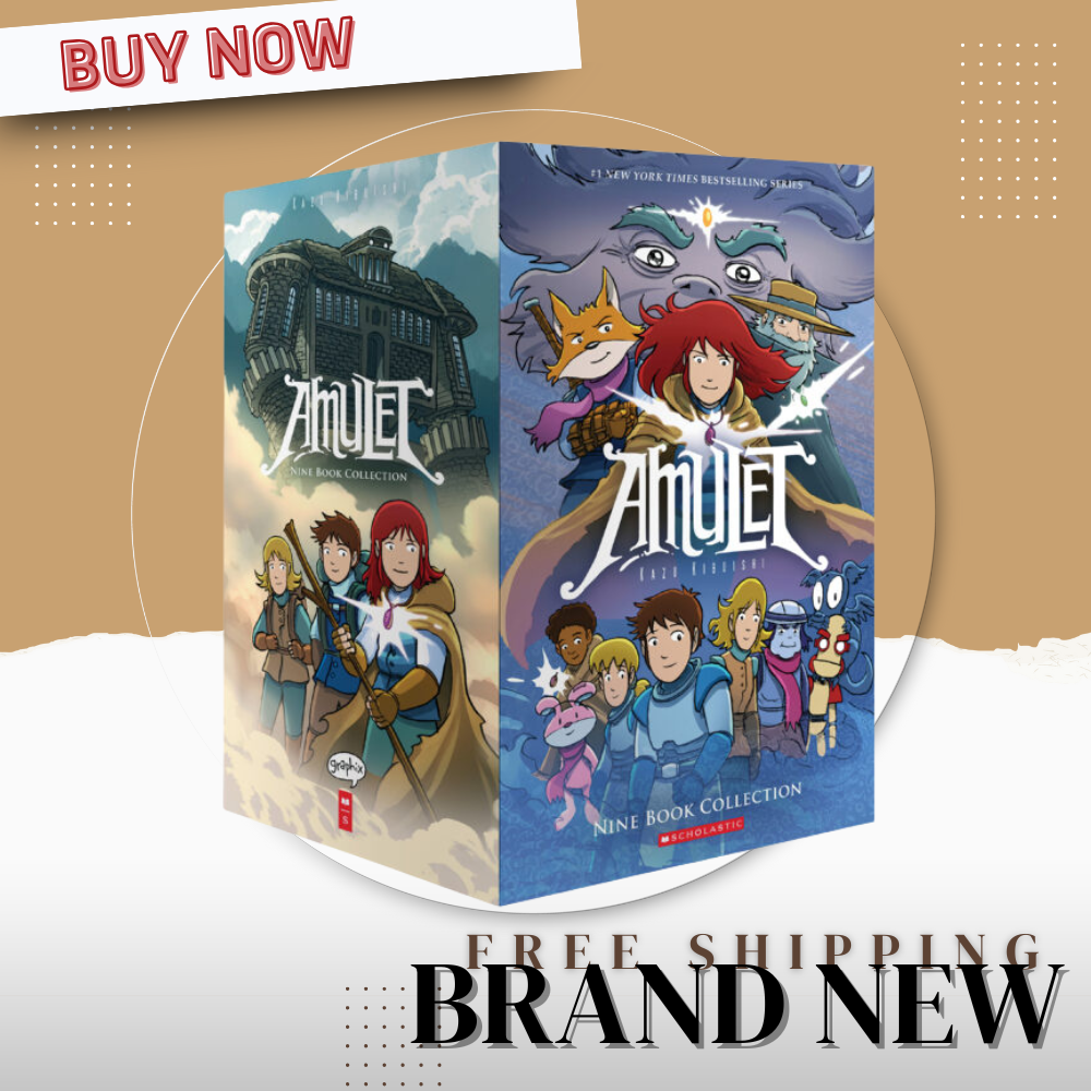 Amulet 1-9 Box Set | 9781339043456 | SEALED | FREESHIP | AUTH