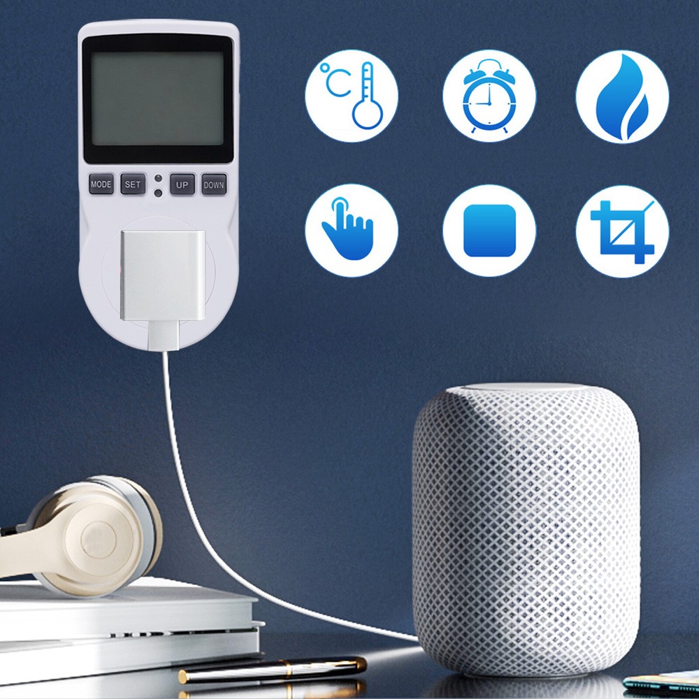 Digital Temperature Controller thermostat temp control Outlet Heater AC100V-250V