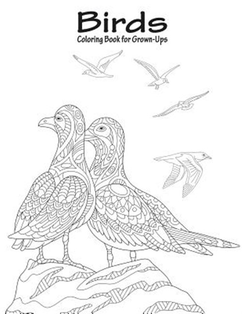Birds : Coloring Book for Grown-ups, Paperback by Snels, Nick, Like New Used,...