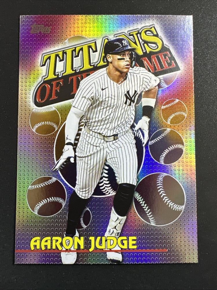 2026 Topps Series One Aaron Judge #TOG-3 Titans Of The Game New York Yankees