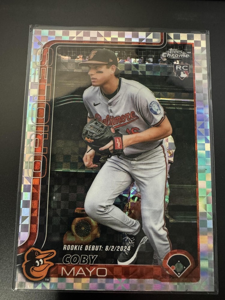 2025 Topps Chrome Update #USC94 Coby Mayo X-Fractors