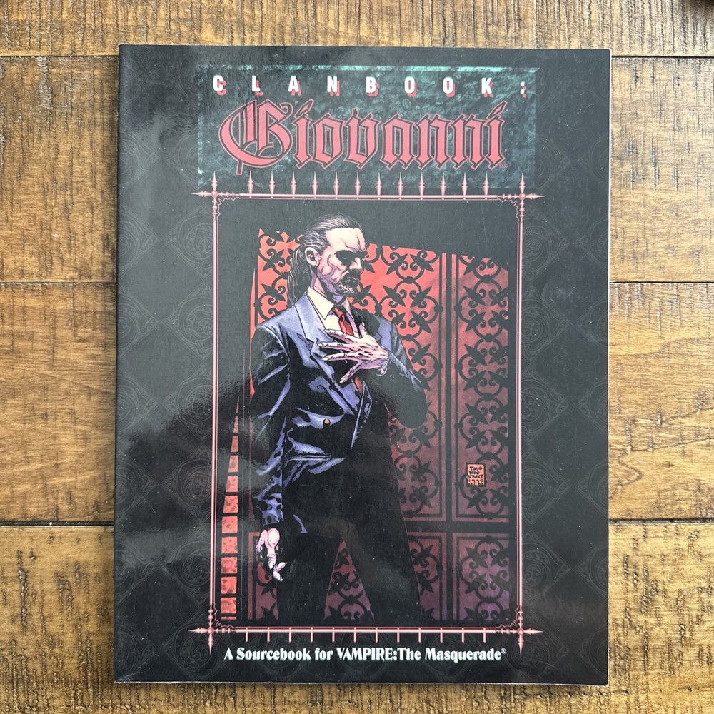 Clanbook : Giovanni by Justin Achilli (1997, Trade Paperback)