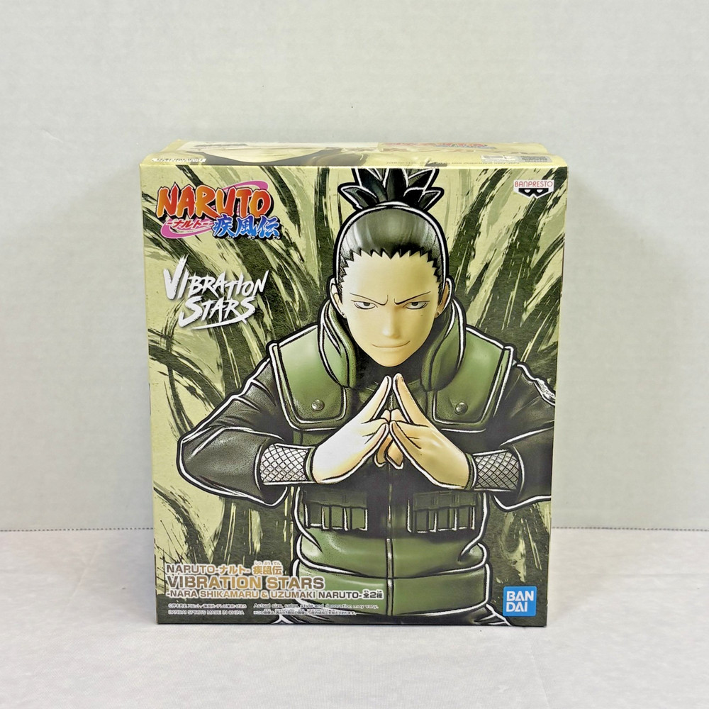 Banpresto Naruto Shippuden Vibration Stars Figure Statue Nara Shikamaru BP18187