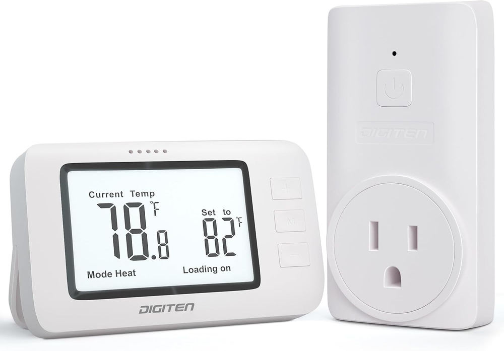 Smart Wireless Thermostat WTC100 Pro for Cooling & Heating Remote Control